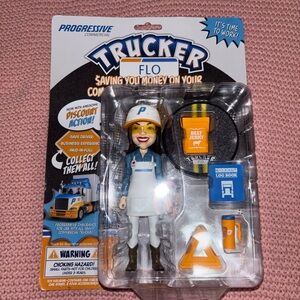 Progressive Flo Trucker Action Figure
